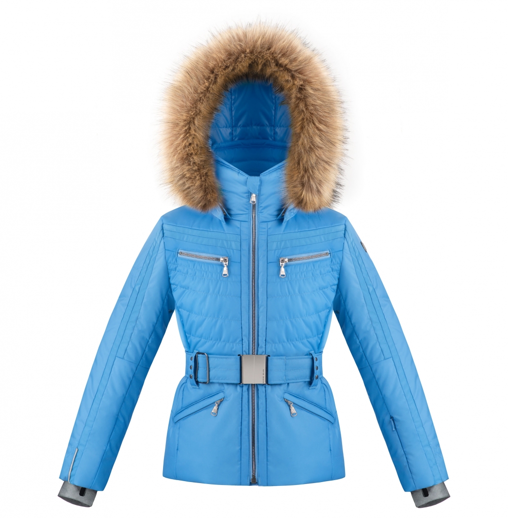 Poivre Blanc, ski jacket, women, true blue