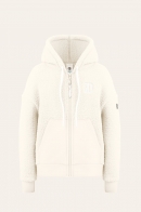 Polaire   soft shell Poivre blanc Sherpa hoody jacket